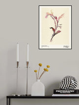 Watercolor print collection. Flower market - Paris Poster och Canvastavla