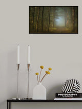 forest pathway Poster och Canvastavla