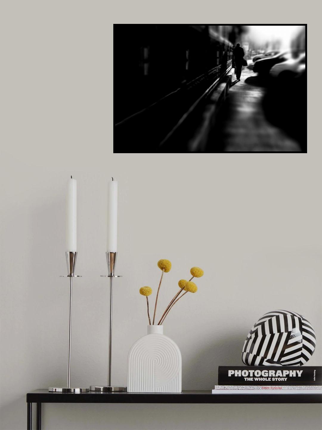 Sunset walk Poster och Canvastavla