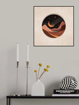 Cember Gece Sahnesi Poster och Canvastavla