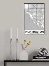 Huntington White Poster och Canvastavla