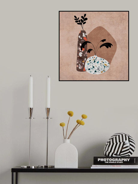 Mozaik Vazolar Poster och Canvastavla