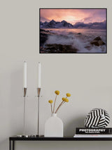 Stormy Sea Poster och Canvastavla