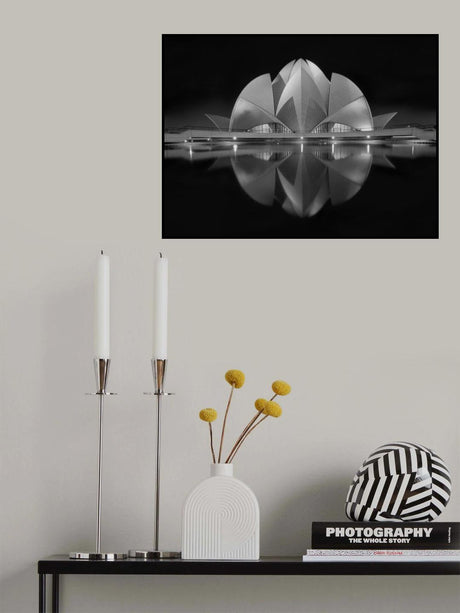 Black Contrast Poster och Canvastavla