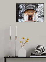 Peeping through window Poster och Canvastavla