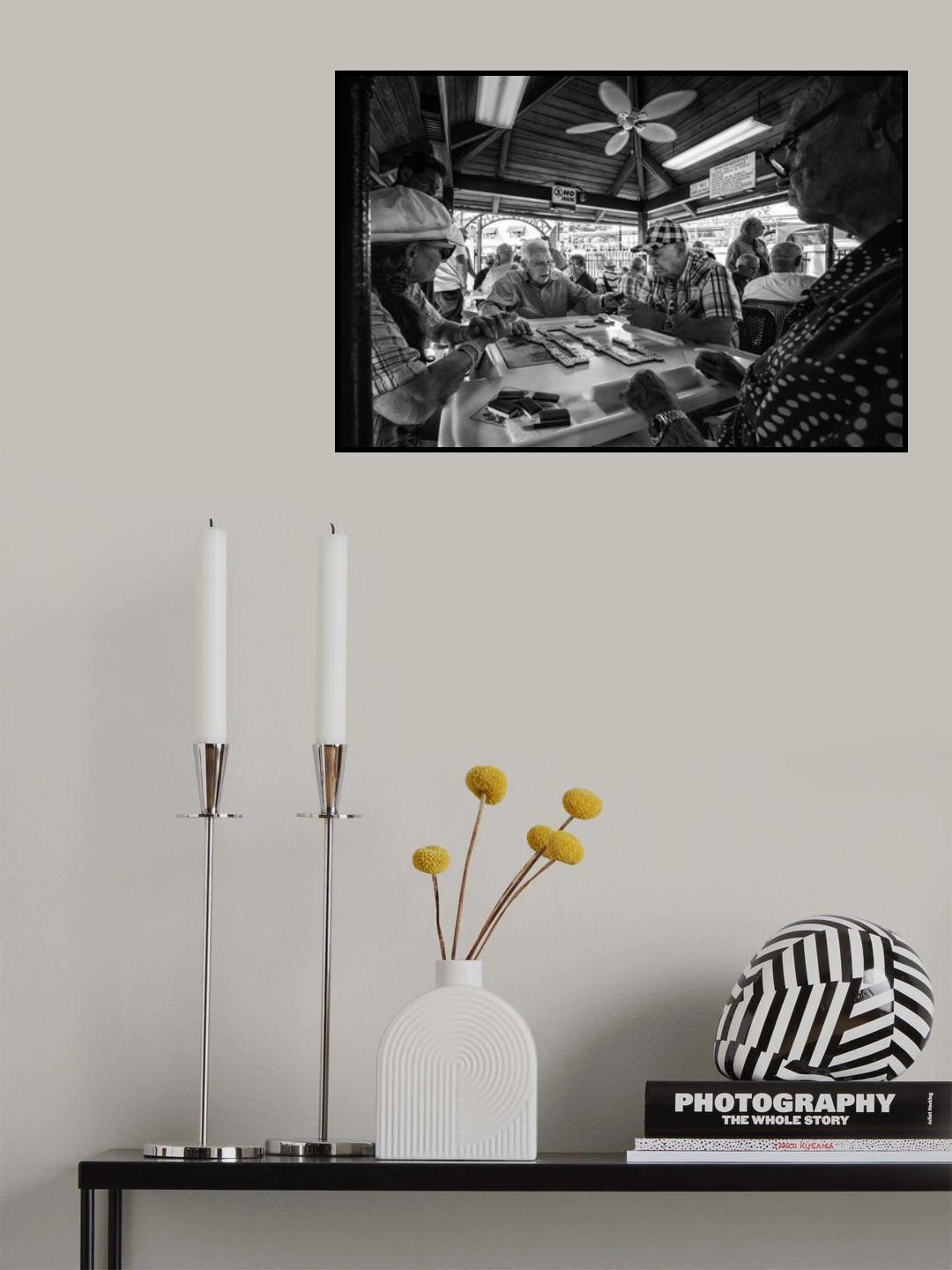 The Game Poster och Canvastavla