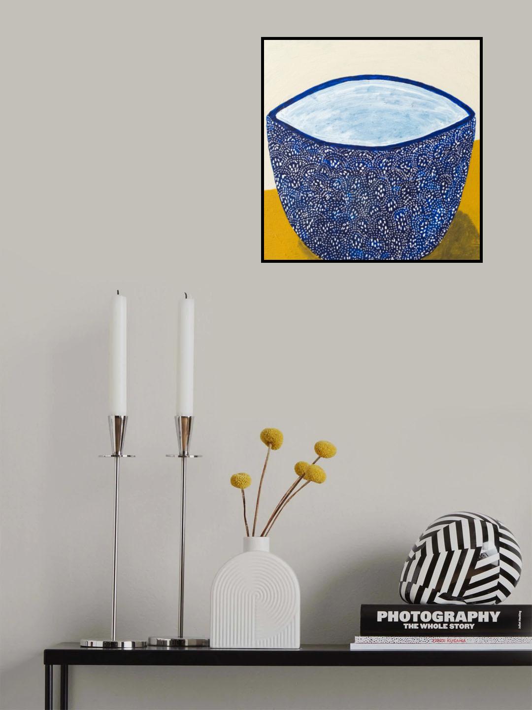Pointy Bowl Poster och Canvastavla
