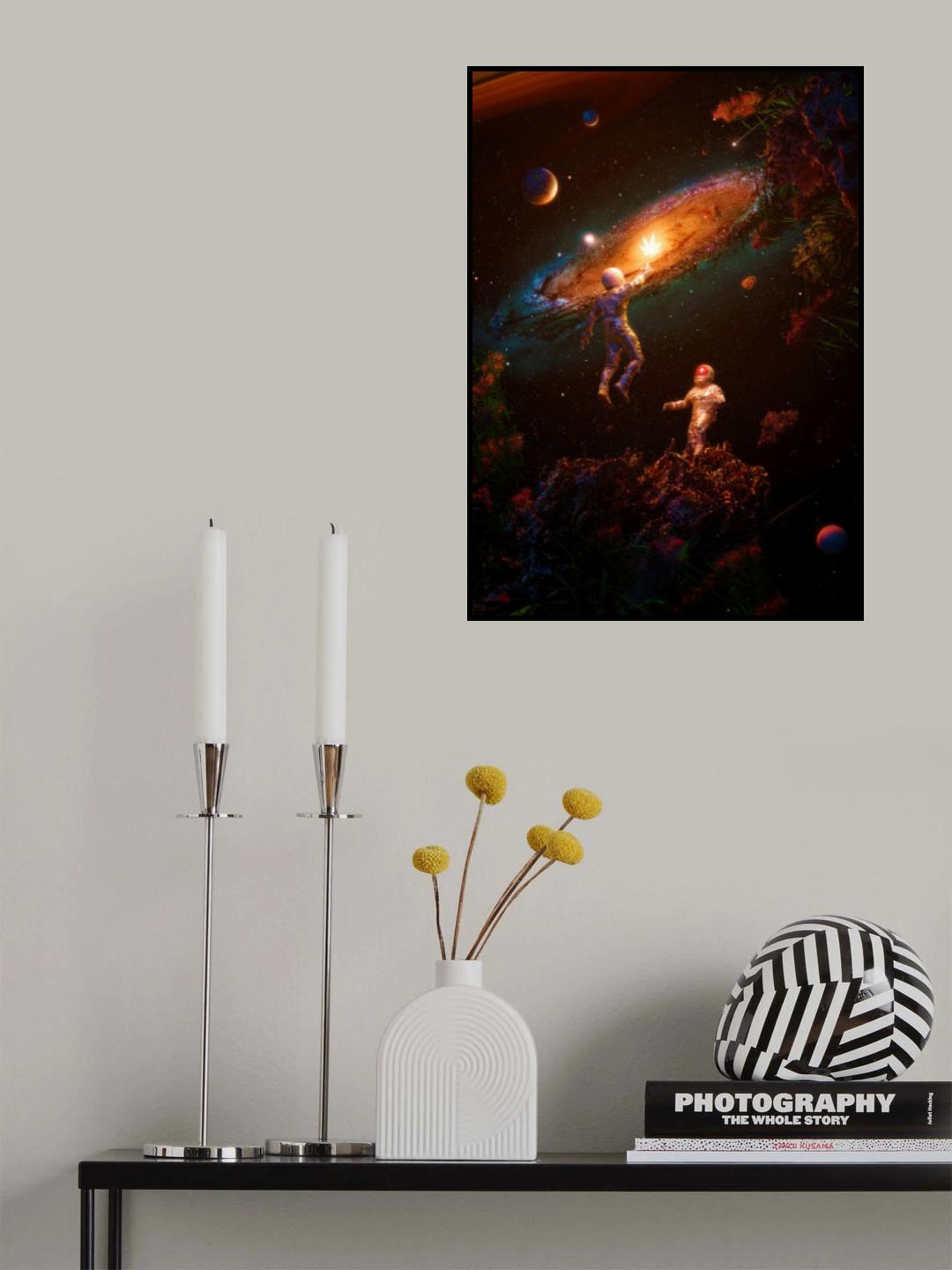 Follow the Light Poster och Canvastavla