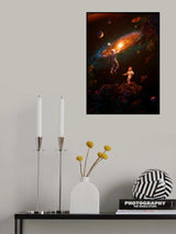Follow the Light Poster och Canvastavla