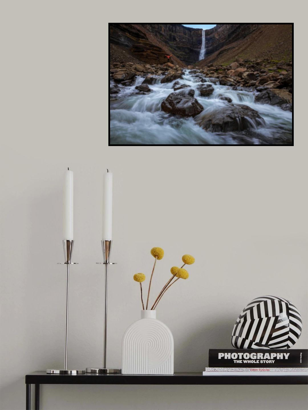 The Waterfall Poster och Canvastavla