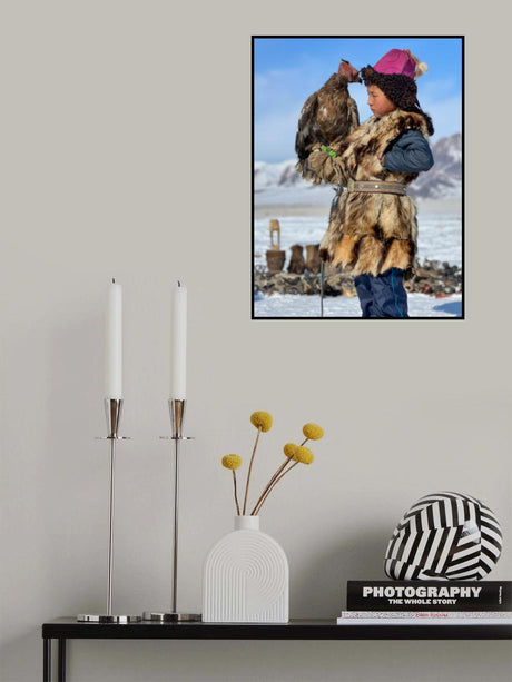 young eagle hunter Poster och Canvastavla