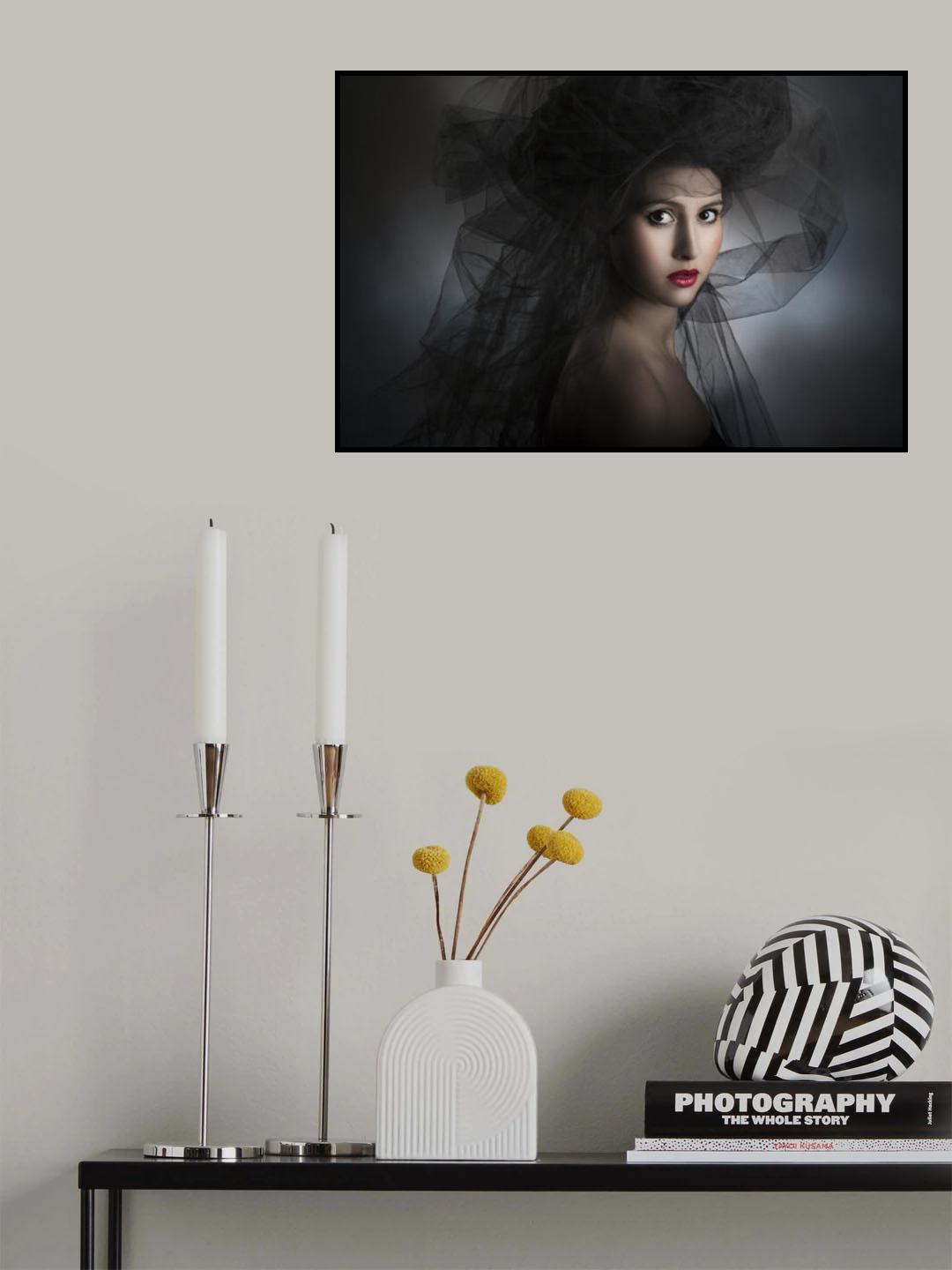 The girl of the veils Poster och Canvastavla