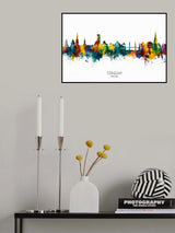 Torquay England Skyline Poster och Canvastavla