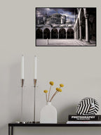 Lady and the mosque Poster och Canvastavla