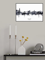 Golden Colorado Skyline Poster och Canvastavla
