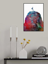 Mountaineer Sport Art 8 Poster och Canvastavla