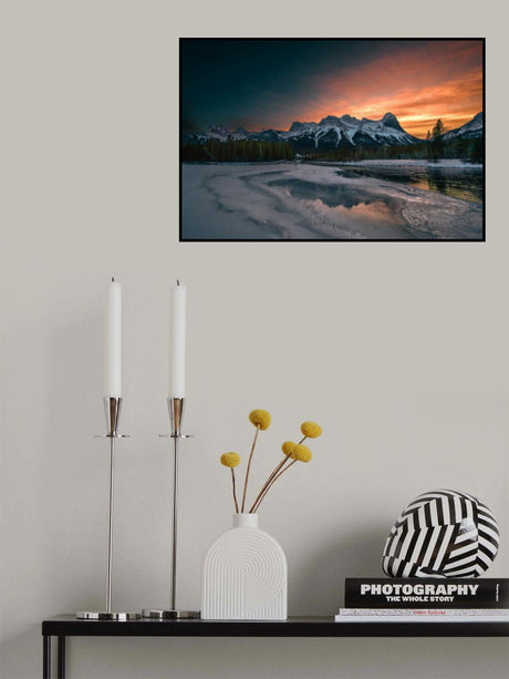 Sunset moment Poster och Canvastavla