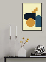 Contemporary Abstract 07 Poster och Canvastavla