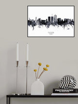 Tucson Arizona Skyline Poster och Canvastavla