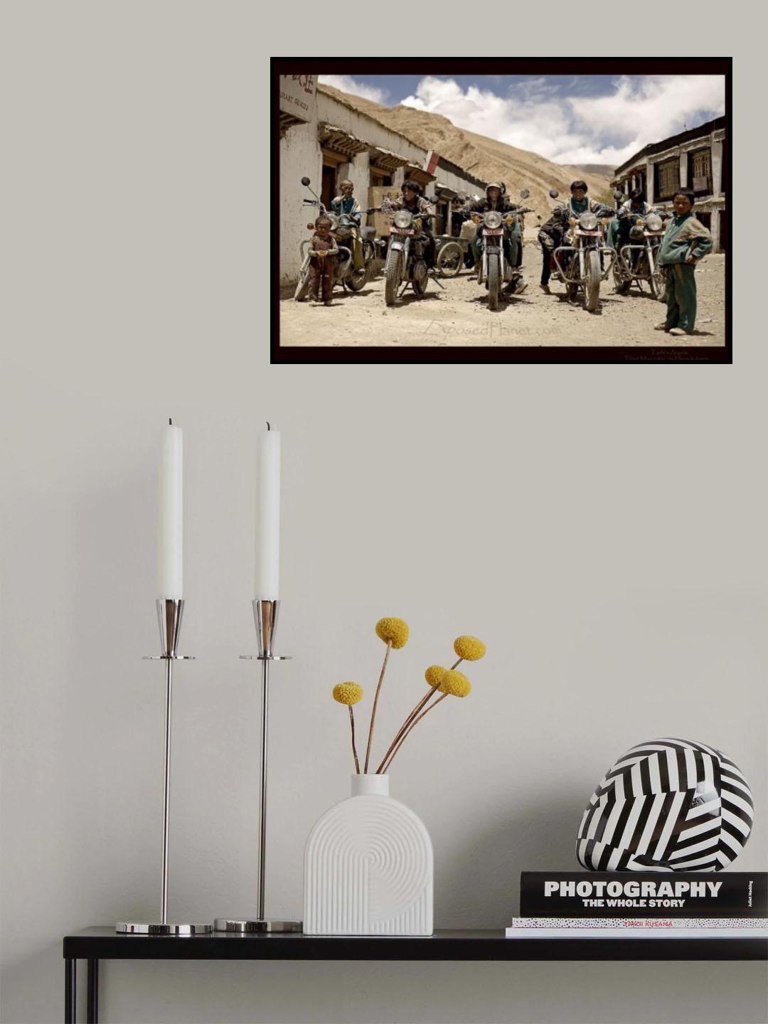 Taschi Dzom Hells Angels Poster och Canvastavla