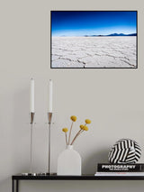 in the salt flat Poster och Canvastavla