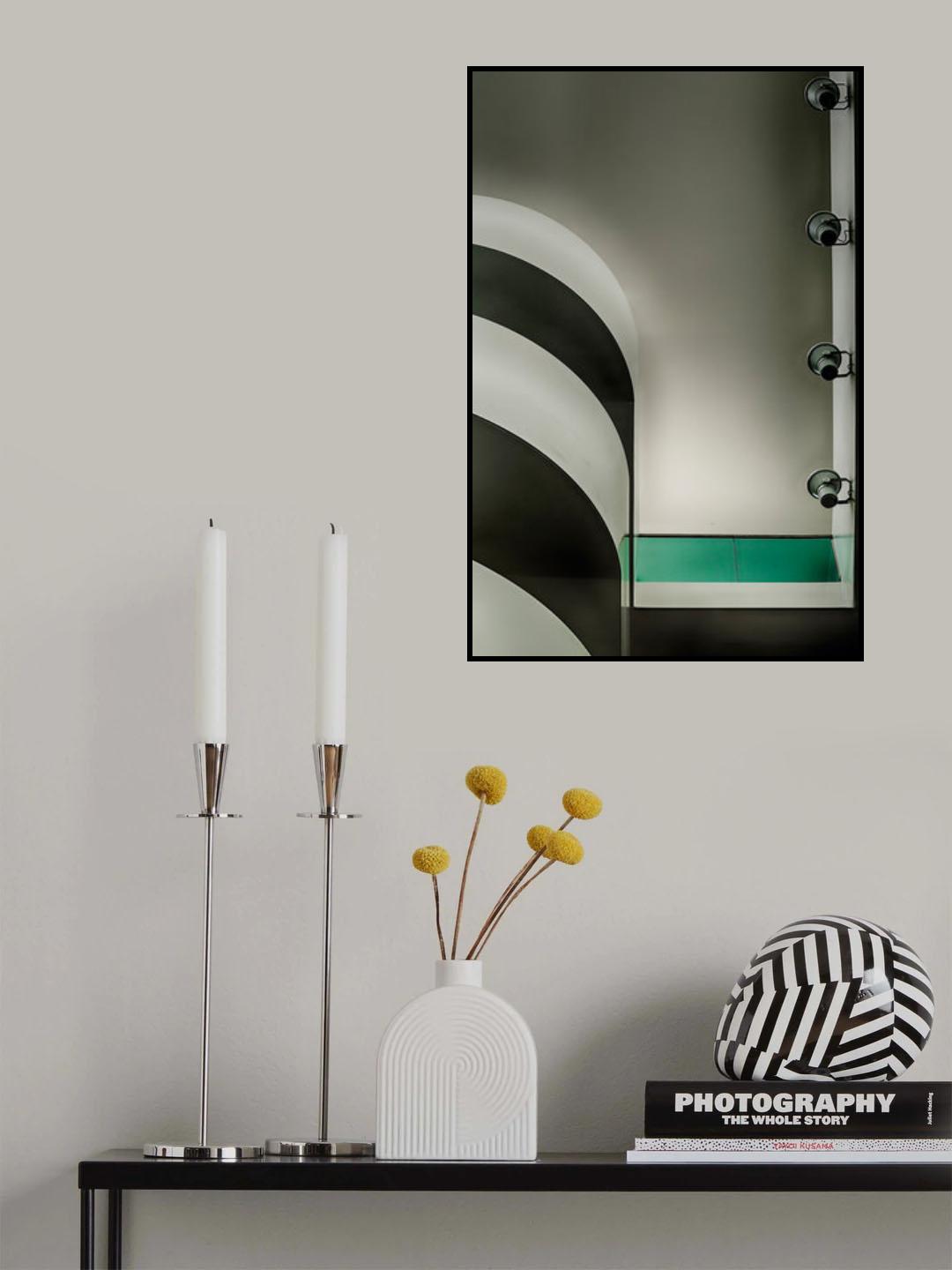 Green Line Poster och Canvastavla