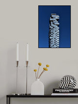 Blue on Blue - Manhattan New York Poster och Canvastavla