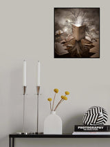 Old Tree Reading Story Book Poster och Canvastavla