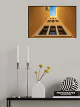 From yellow to blue Poster och Canvastavla