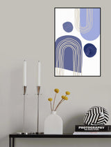 Boho Purple-1 Poster och Canvastavla