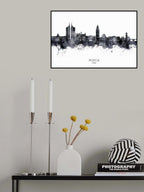 Murcia Spain Skyline Poster och Canvastavla
