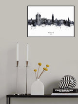Murcia Spain Skyline Poster och Canvastavla