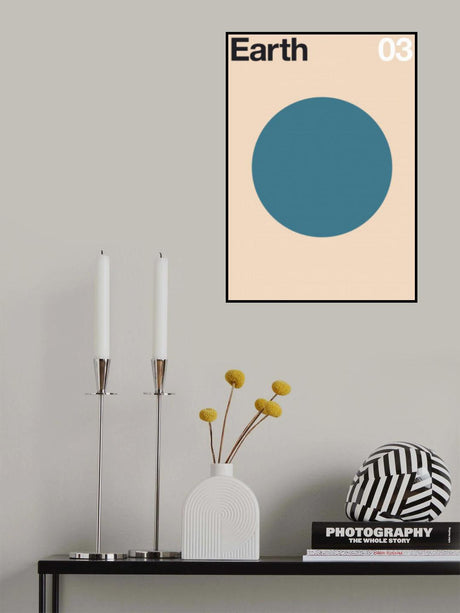 Earth Poster och Canvastavla