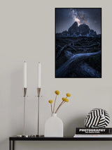 A Night in the Alps Poster och Canvastavla