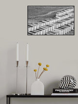 Beach-huts Poster och Canvastavla