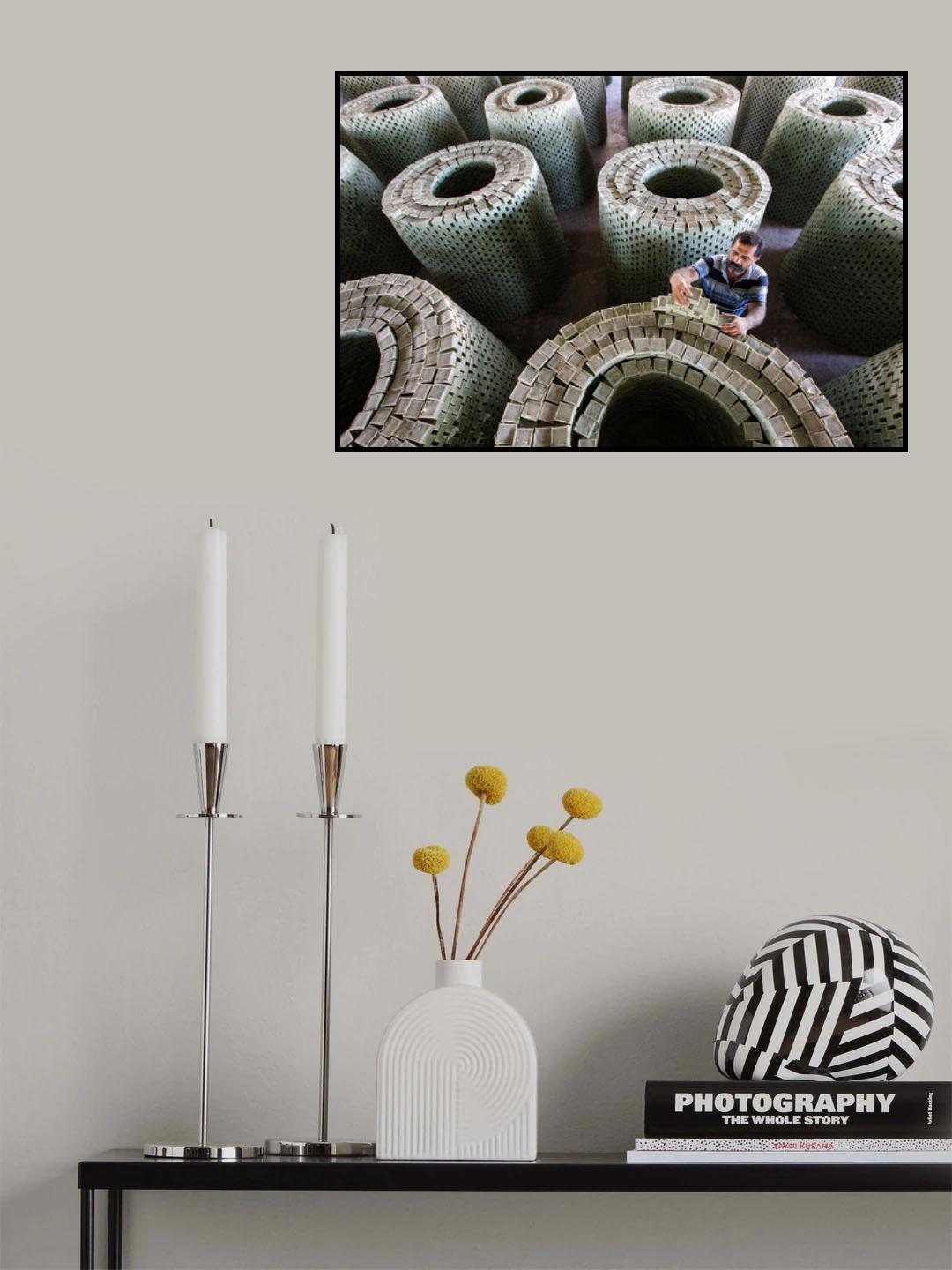 Soap Drying Poster och Canvastavla