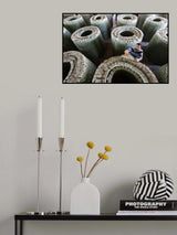 Soap Drying Poster och Canvastavla
