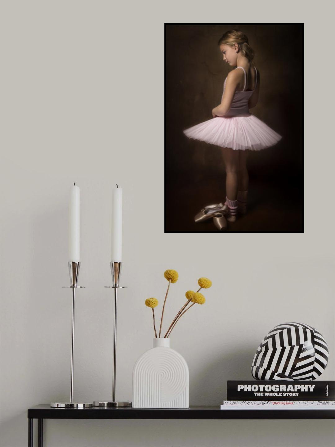 little ballerina Poster och Canvastavla