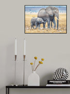 Smiling baby Poster och Canvastavla
