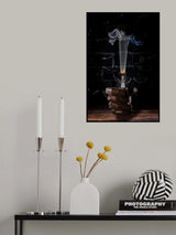 Burning Bulb II Poster och Canvastavla