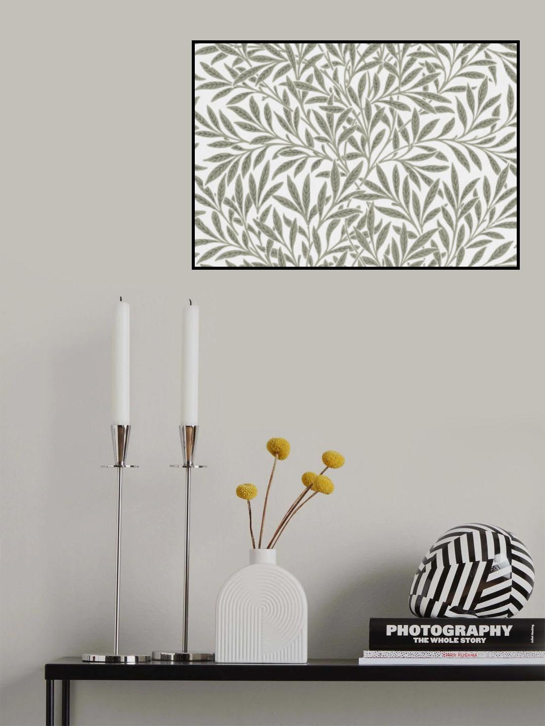 William Morris Wall Mural 06 Poster och Canvastavla