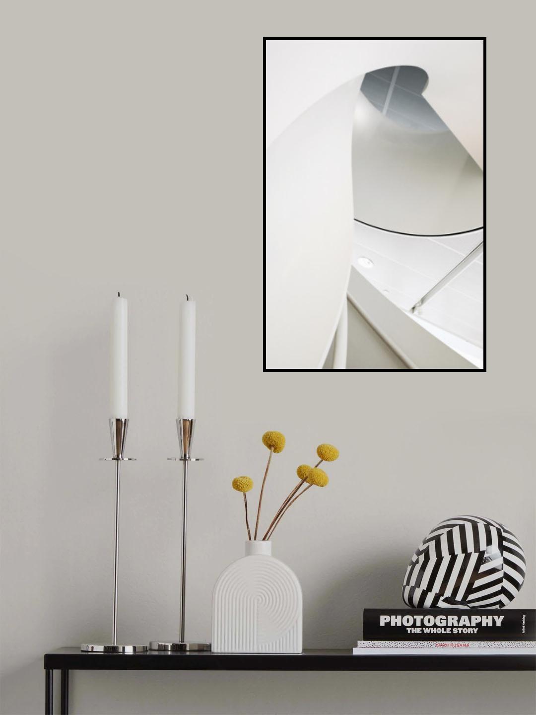 Ceiling Geometry Poster och Canvastavla