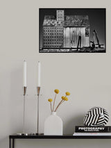 Sunrise at the Building Site /2 Poster och Canvastavla