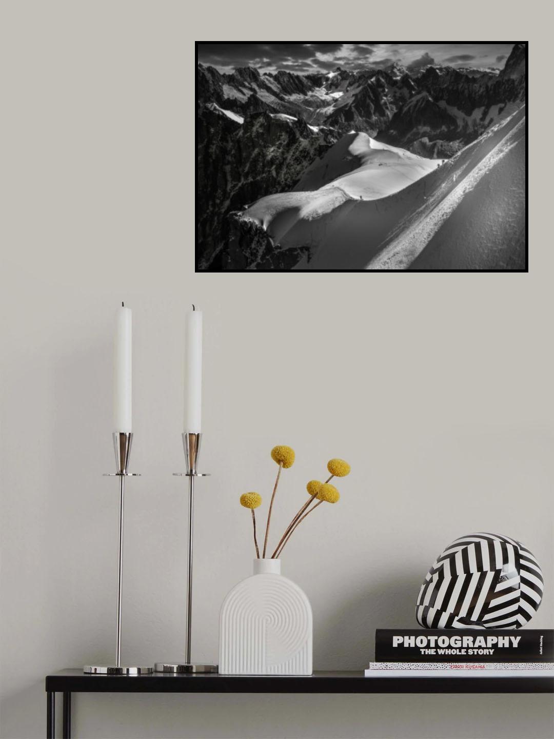 Mont Blanc Poster och Canvastavla