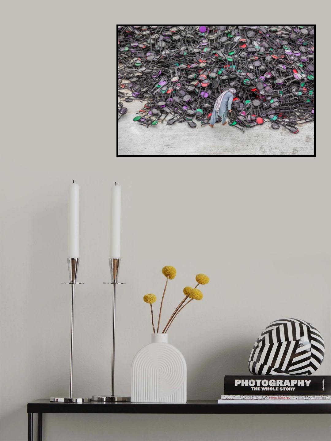 Find a Chair Poster och Canvastavla