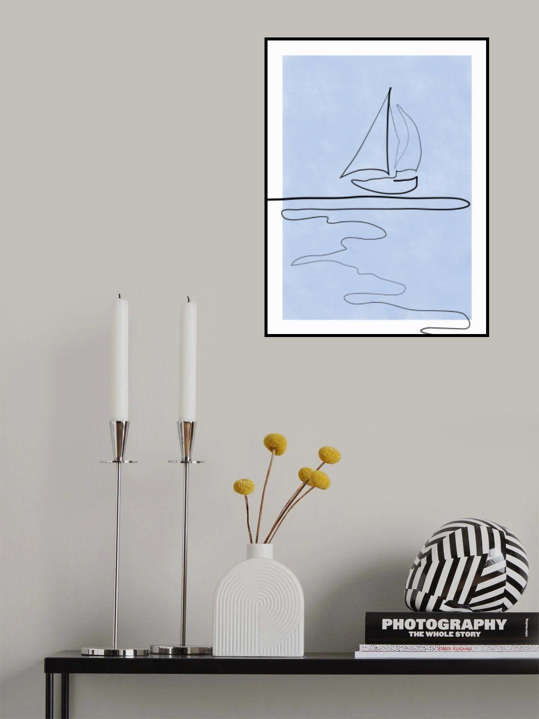 3x4 Aspectratio  Indigo47 Poster och Canvastavla