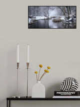 Winter Creek Poster och Canvastavla