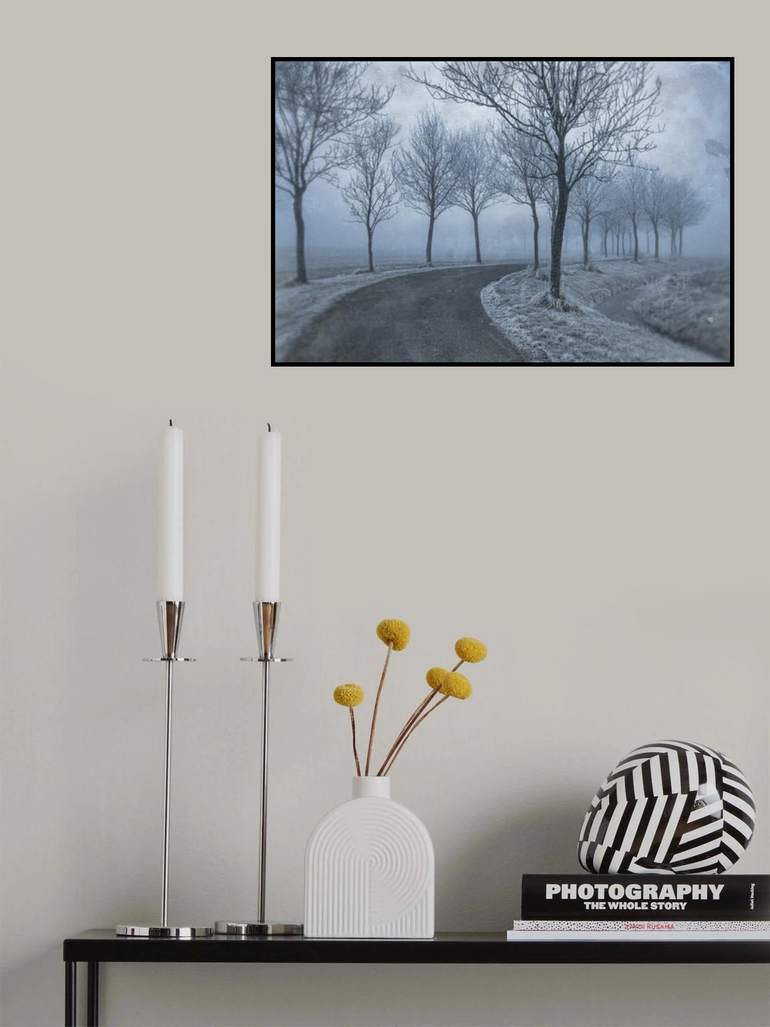 Poetry arrived from winter Poster och Canvastavla