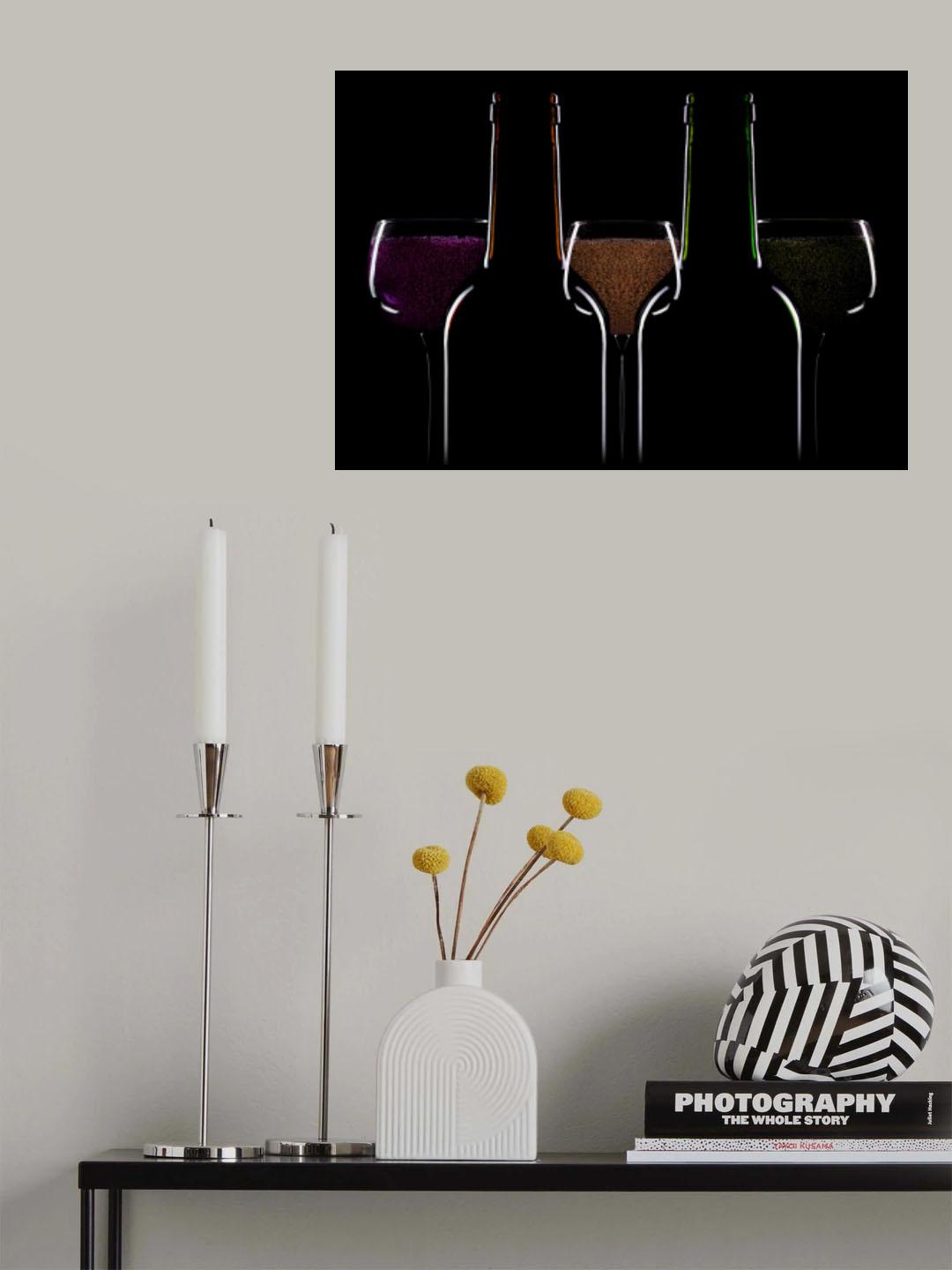 Tricolor Poster och Canvastavla