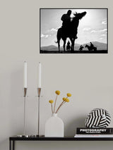 ATLAR VE İNSANLAR Poster och Canvastavla